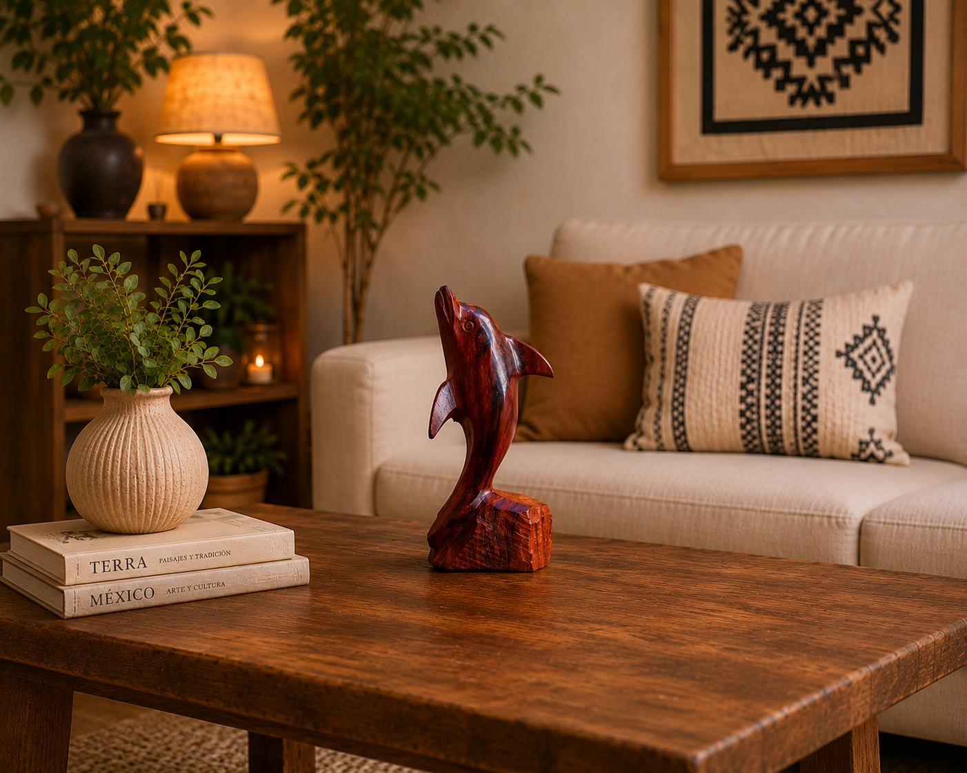 Delfín de madera de palo fierro - Image 5